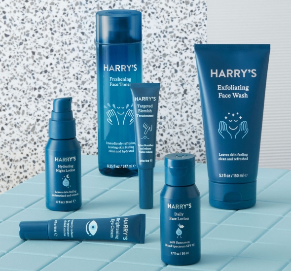 Harry’s Face Lotion & Scrub – Minimalistisk Elegance til Moderne Mænd